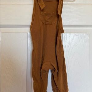 Kyte BABY Brown Knit One-Piece Footie with Pocket